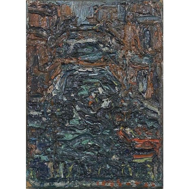 André Cottavoz, Canal in Venice, 1983, Oil on Panel For Sale - Image 7 of 7