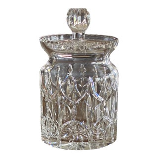 Vintage Waterford Biscuit Jar For Sale