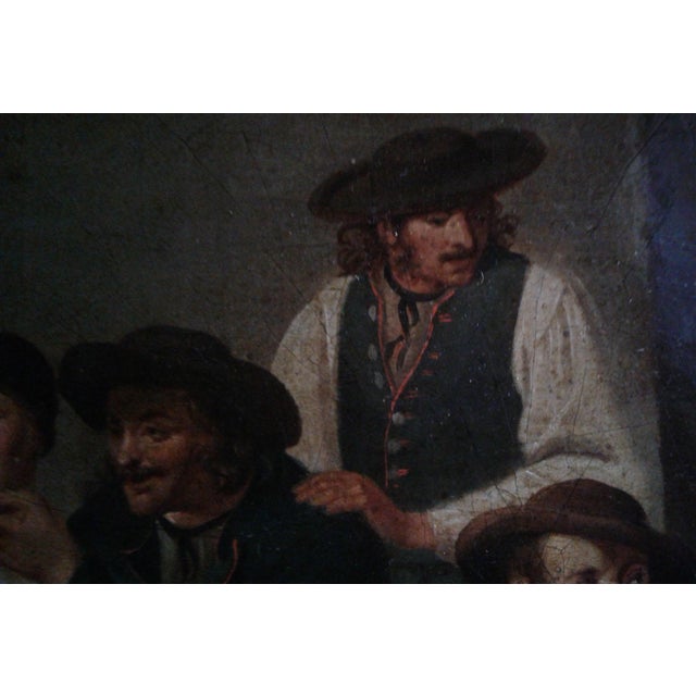 Late 19th Century Happy Group by Franz Defregger (Austrian 1835-1921) 19th Century Painting For Sale - Image 5 of 10