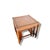 Wood Vintage Nesting Tables in Bamboo and Rattan, 1970s, Set of 3 For Sale - Image 7 of 9