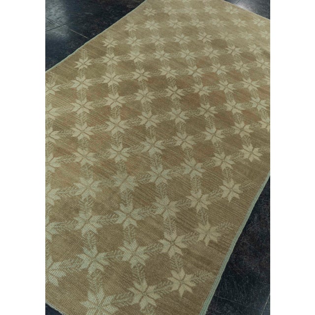 Brown Turkish Vintage Rug 3'11" x 7'3" #20816 For Sale - Image 8 of 8