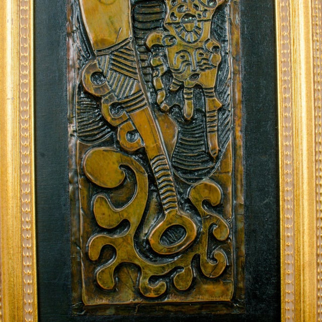 “Mai Molo” Nigerian Metal Relief For Sale In Savannah - Image 6 of 8