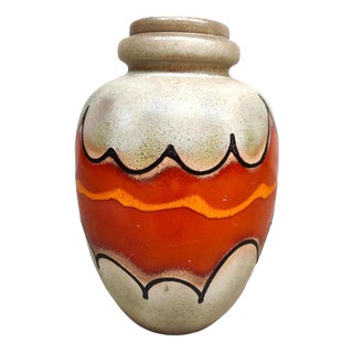 Large Vintage West Germany Ceramic Vase Batman from Scheurich, 1970s For Sale