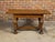 Danish Langeland Late 19th Century Oak Table With Carved Apron and Turned Legs For Sale - Image 9 of 12