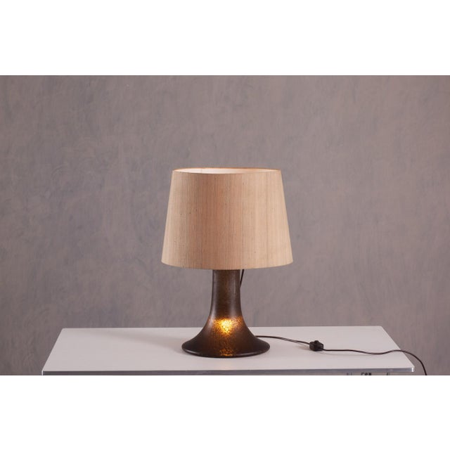 Vintage Murano Glass Table Lamp from Peill & Putzler, Germany, 1970s For Sale - Image 3 of 3