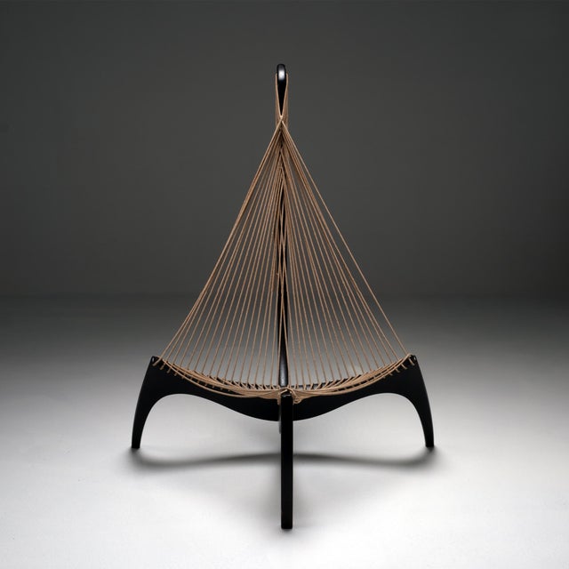 Designed in 1963 by Jørgen Høvelskov, the “Harp” Chair is one of the most striking examples of Danish modernism, a design...