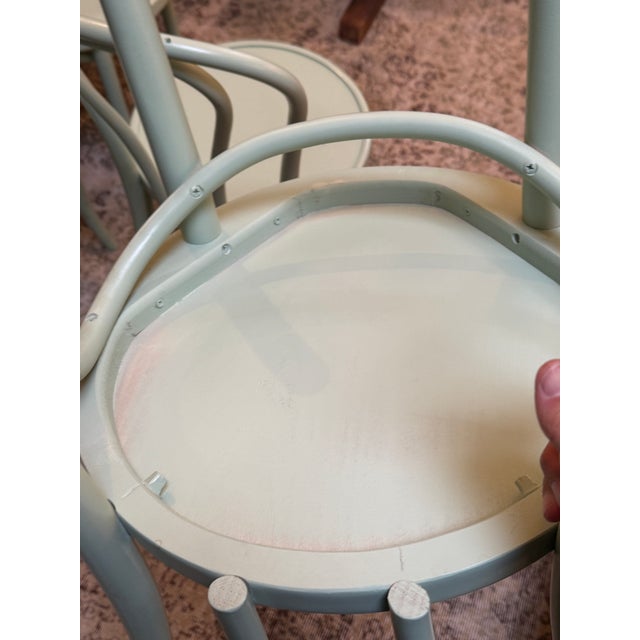 Thonet Thonet Inspired Bentwood Cafe Chairs, Pair For Sale - Image 4 of 12