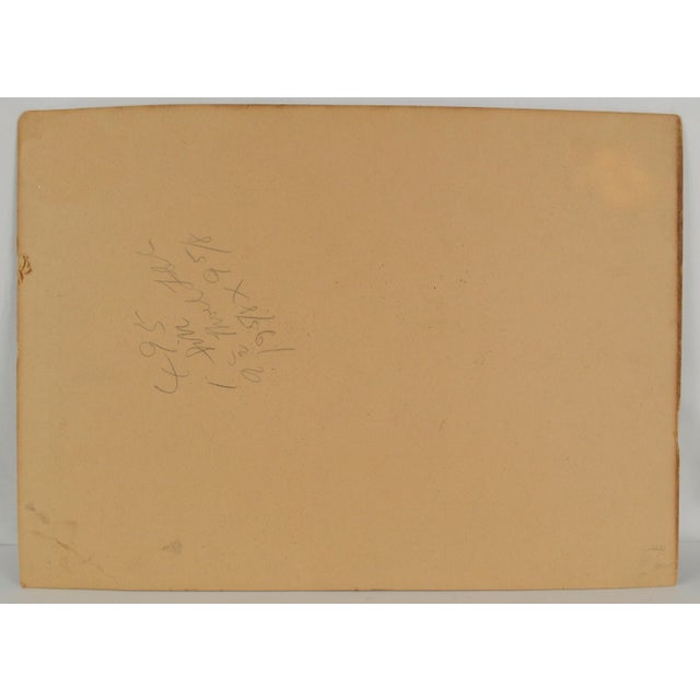 "San Anton Palace Malta" Early 20th Cent. Garden and Fountain Watercolor by Nicholas Krasnoff For Sale - Image 10 of 11