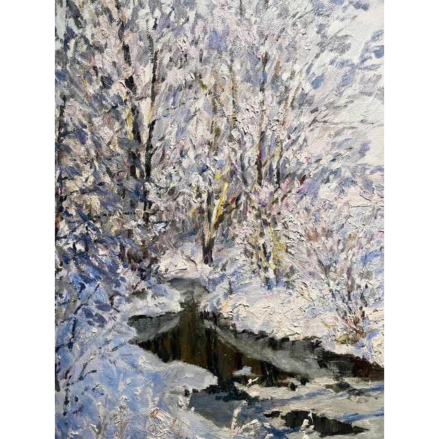 Georgij Moroz, Frost, Oil Painting, 2000 For Sale - Image 3 of 8