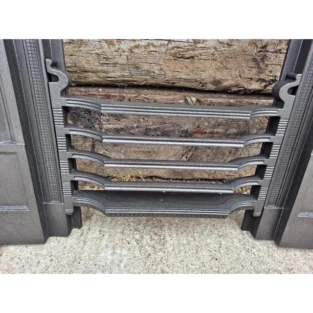 Edwardian Cast Iron Combination Fireplace Surround For Sale - Image 15 of 18