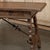 Vintage Spanish Style Two-Drawer Writing Table With Hand-Forged Iron Supports For Sale - Image 9 of 18