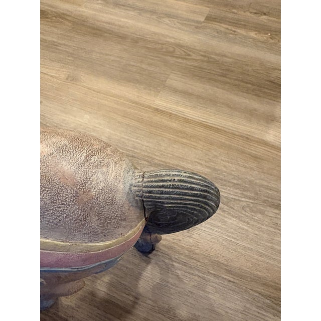 1980s Carved Wood Horse For Sale - Image 9 of 12