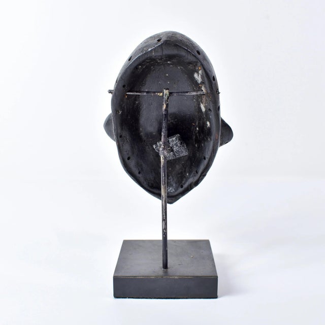 Early 20th Century Dan Deangle Mask on Custom Stand For Sale In Denver - Image 6 of 12