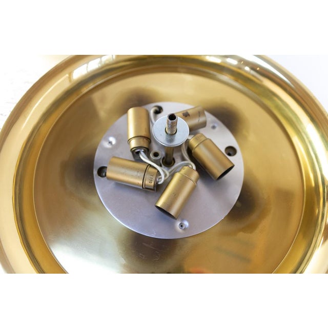 Orrefors Brass Wall Lamps by Fagerlund for Lyfa, 1960s, Set of 2 For Sale - Image 11 of 18