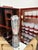 Rare Vintage 1940's Mad-Men Style Maximillian Leather Portable Bar Suitcase Complete With Original Glasses and Shaker For Sale In Los Angeles - Image 6 of 11