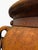 Mediterranean Attributed Monumental 19th-Century Mediterranean Terracotta Amphorae With Rare Forged Iron Armatures – A Pair For Sale - Image 3 of 10