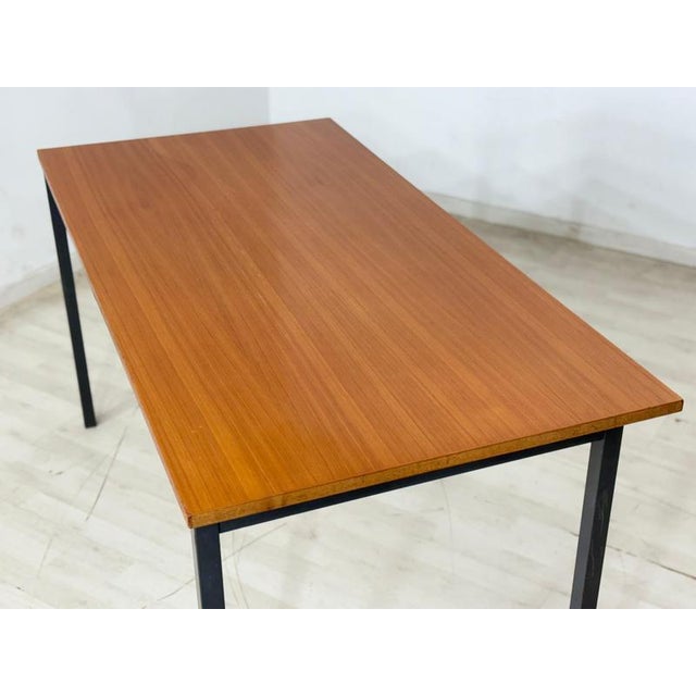 Danish Teak Dining Table or Desk from Labofa For Sale - Image 4 of 11