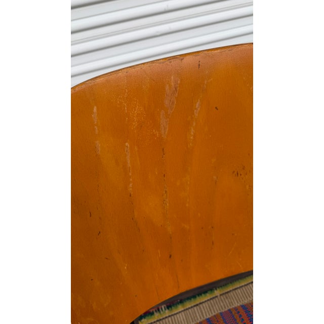 A Vintage Mid Century Danish Kofod Larsen Wrought Iron Penguin Lounge Chair, 1950’s For Sale - Image 13 of 18