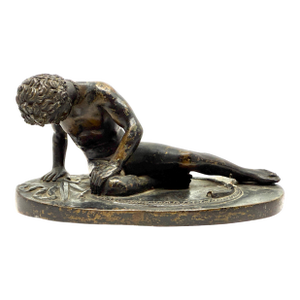 Grand Tour Neoclassical Bronze of “The Dying Gaul”