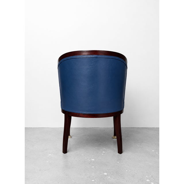 Metal Art Nouveau Desk Armchair by Julius & Josef Herrmann for Architect Maximilian Rossipaul, 1911 For Sale - Image 7 of 12