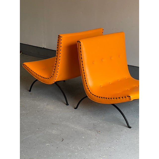 Milo Baughman Scoop Lounge Chairs for James Mfg. Unmarked - a Pair For Sale - Image 9 of 12
