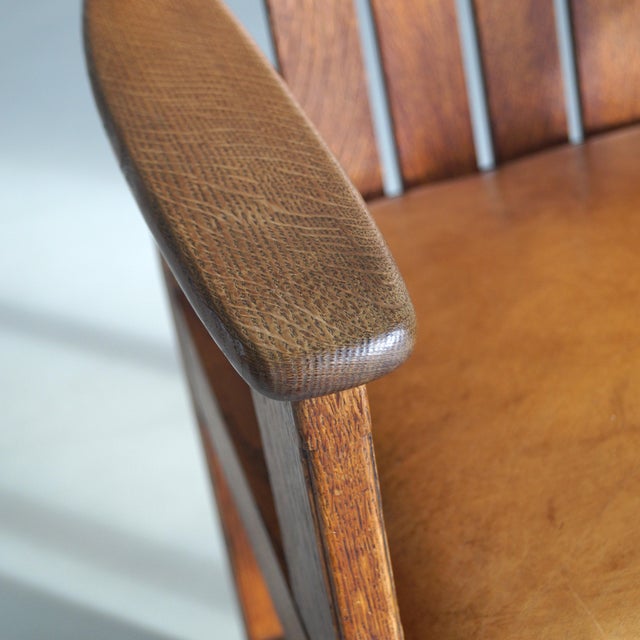 Dutch Art Deco Armchair by Hendrik Wouda for Pander & Sons, 1920s For Sale - Image 14 of 18