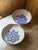 Ceramic Hand-Thrown Ceramic Bowls with Scalloped Rim and Hydrangea Motif, 1980s, Set of 2 For Sale - Image 7 of 16