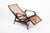 This unique antique mechanical recliner lounge chair was made in the early 20th century in Brazil. This exceptional chair...