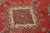 1990s Rustic Super Kazak Rust/Beige Wool Rug - 5'4'' X 7'7'' For Sale - Image 5 of 10