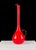 Mid-Century Modern 19" Mid 20th Century Italian Cased Ruby Red & Opalina Glass Ewer — Murano / Empoli Style For Sale - Image 3 of 12