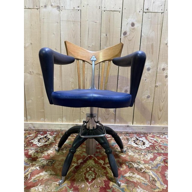 Maletius Office Chair by Borek Sipek for Maletti, 1990 For Sale - Image 9 of 9