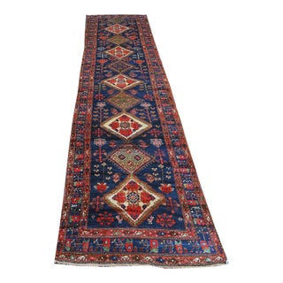 Antique 14' Long Nw Hallway Runner Rug For Sale