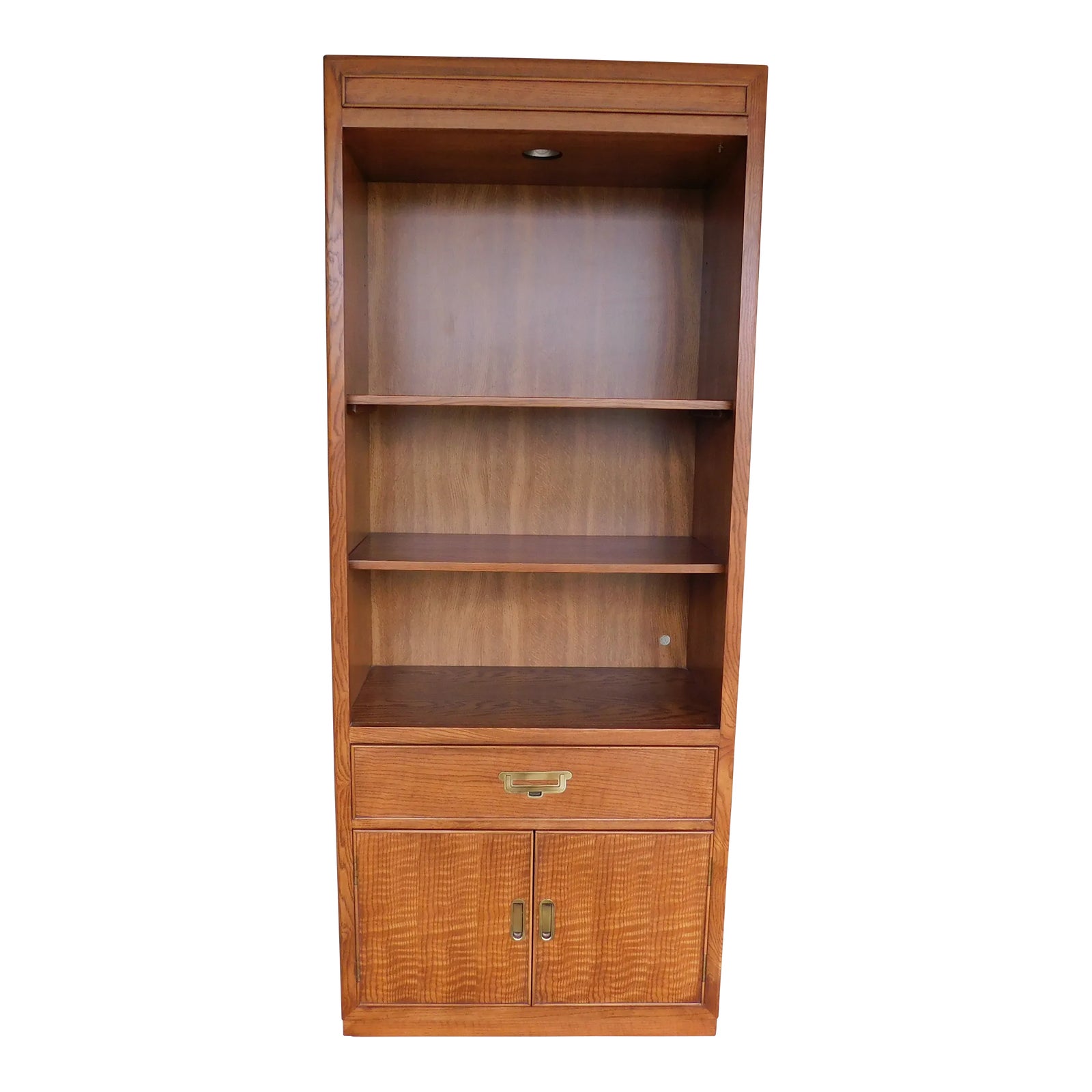 Berhardt Campaign Style Bookcase Wall Chairish