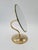 Gold Vintage Table Mirror with Beveled Glass and Adjustable Stand, 1970s For Sale - Image 8 of 10