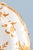 Shaped Ochre Plate with Bird from Moustiers Faience, 1700s For Sale - Image 3 of 8