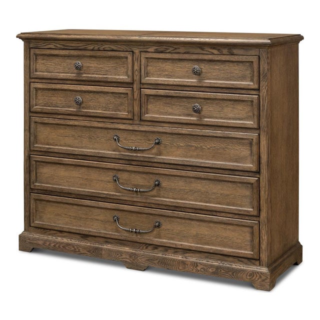 Rohan Equestrian Chest Husk 7 Drawers | Chairish