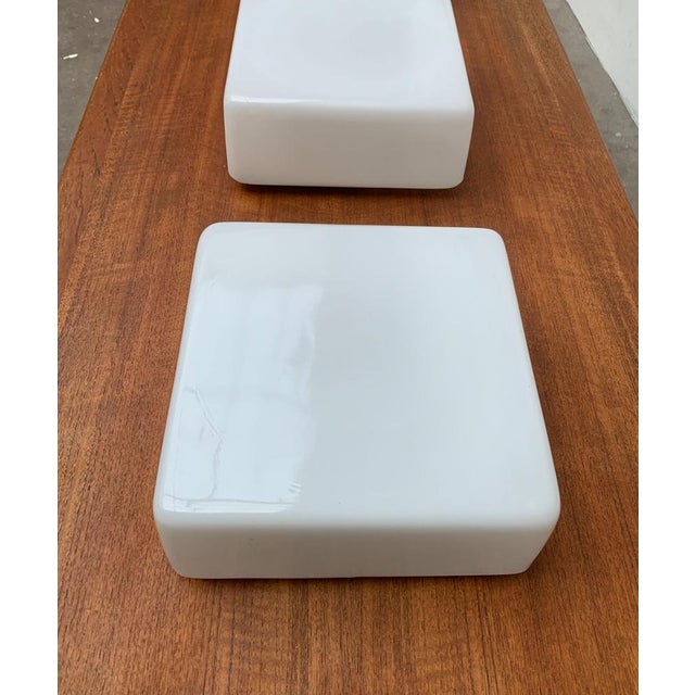 Mid-Century German Minimalist Wall or Ceiling Lamps from Rzb, Set of 3 For Sale - Image 4 of 18