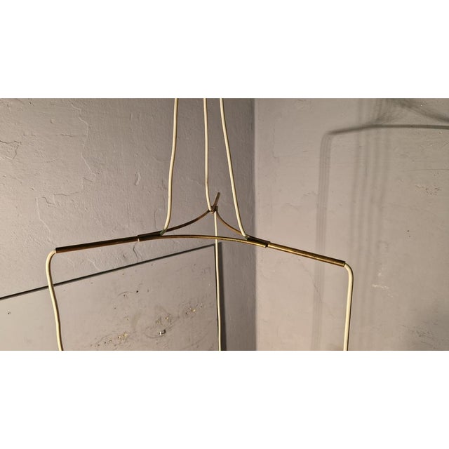 Metal Chandelier in Three-Colored Three-Color Cones from Stilnovo For Sale - Image 7 of 14