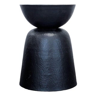 Crate & Barrel Fernando Round Accent Table For Sale