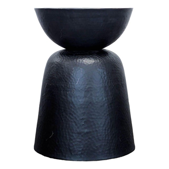 Crate & Barrel Fernando Round Accent Table For Sale