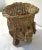 Vintage Wicker Elephant Shaped Planter Basket For Sale - Image 4 of 9