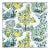 Schumacher Citrus Garden Fabric in Pool For Sale