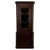 19th Century English Antique Oak Glazed Corner Cabinet For Sale - Image 6 of 6