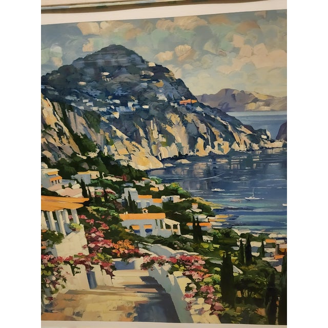 1990s Isle of Capri Serigrap Print by Howard Behrens For Sale - Image 9 of 16