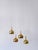 Mid-Century Modern Brass Pendant Lamps attributed to Hans-Agne Jakobsson, Sweden, 1960s, Set of 4 For Sale - Image 4 of 18