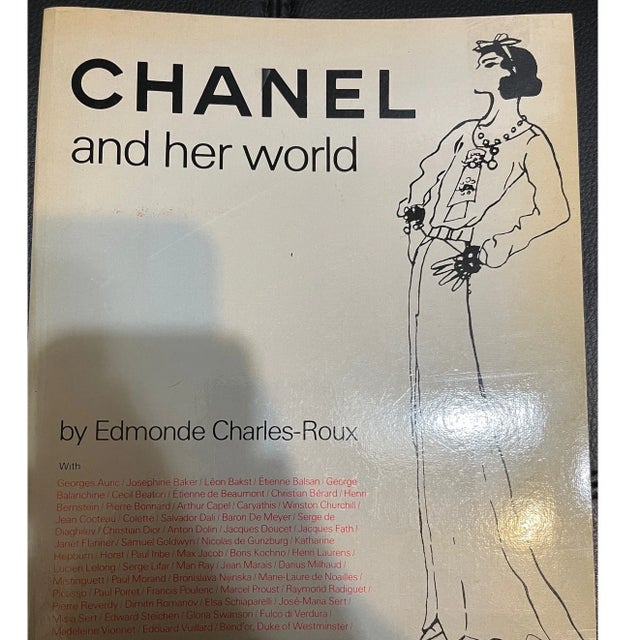 French Chanel and Her World by Edmonde Charles-Roux 1981 First US Ed. Vendome Press For Sale - Image 3 of 6