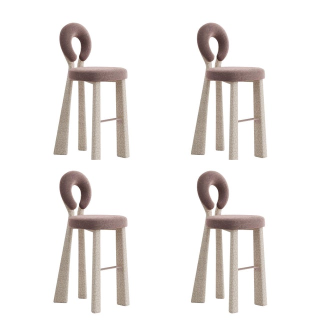 Mary Bar Chairs by Ottiu, Set of 4 For Sale - Image 10 of 10