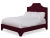 Casa Cosima Kit King Headboard, Wine Velvet For Sale - Image 4 of 5
