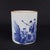 Ceramic Vintage Blue & White Porcelain Brush Pot With Eight Immortals For Sale - Image 7 of 9