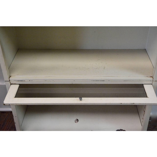 Art Metal Co Mid-Century Modern Metal Stacking Barrister's Bookcase For Sale - Image 10 of 11